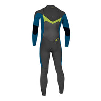 YOUTH NINJA 4/3MM CHEST ZIP FULL WETSUIT