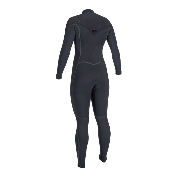 WOMEN'S HYPERFREAK FIRE 4/3MM+ CHEST ZIP FULL WETSUIT