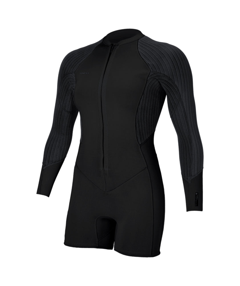 Women's Hyperfreak 2mm Front Zip L/S Surfsuit