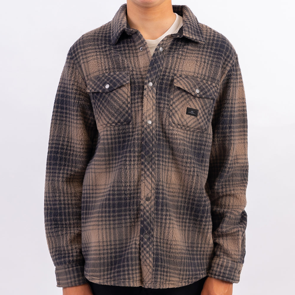 Glacier Plaid High Pile Superfleece Jacket