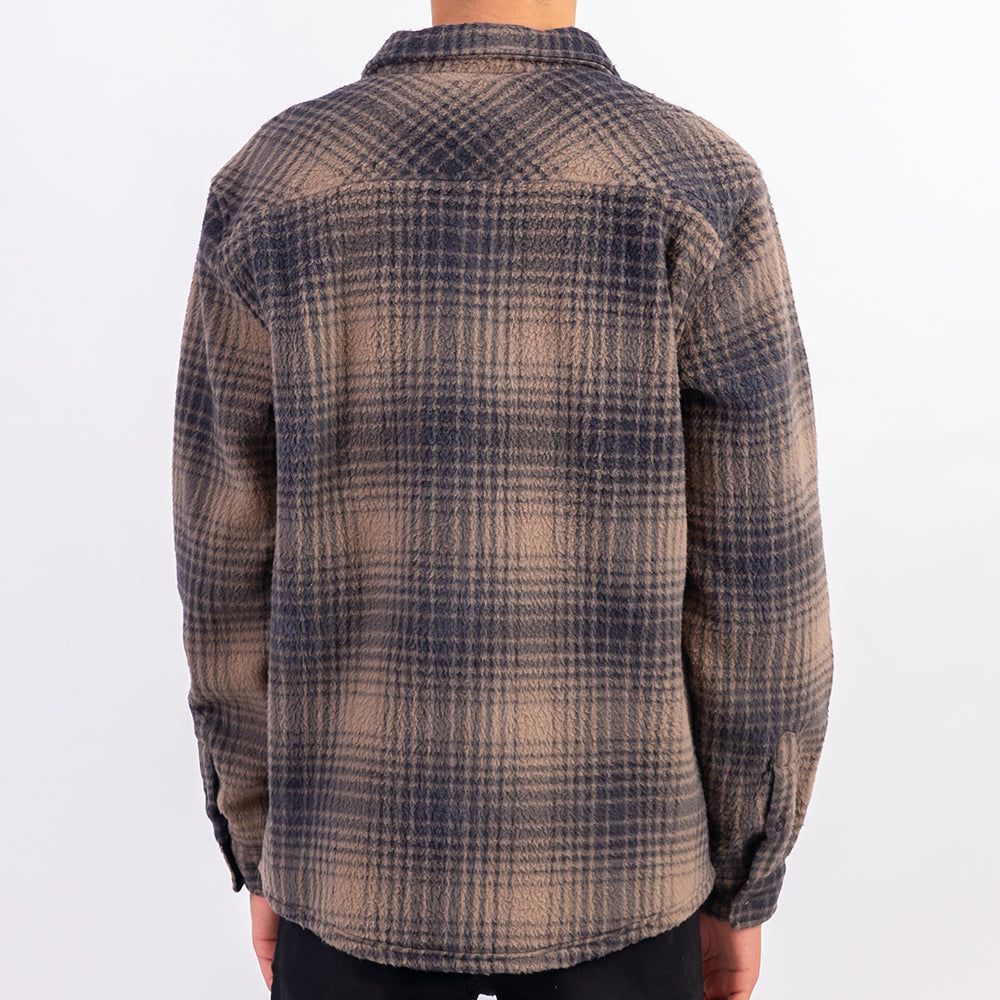 Glacier Plaid High Pile Superfleece Jacket