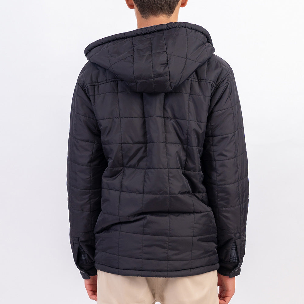 Glacier Hooded Reversible Jacket