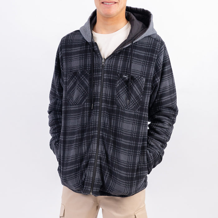 Glacier Hooded Reversible Jacket
