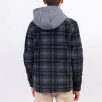 Glacier Hooded Reversible Jacket