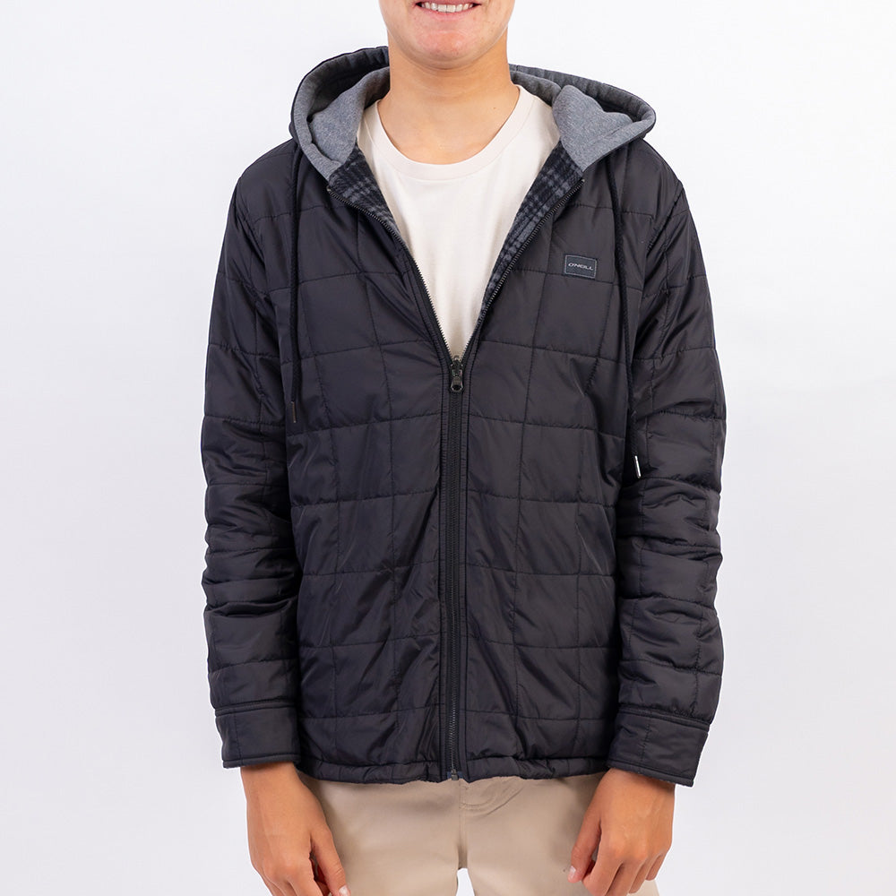 Glacier Hooded Reversible Jacket