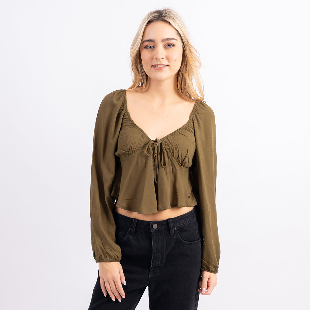 Womens Noah Nayal Floral Long Sleeve Top