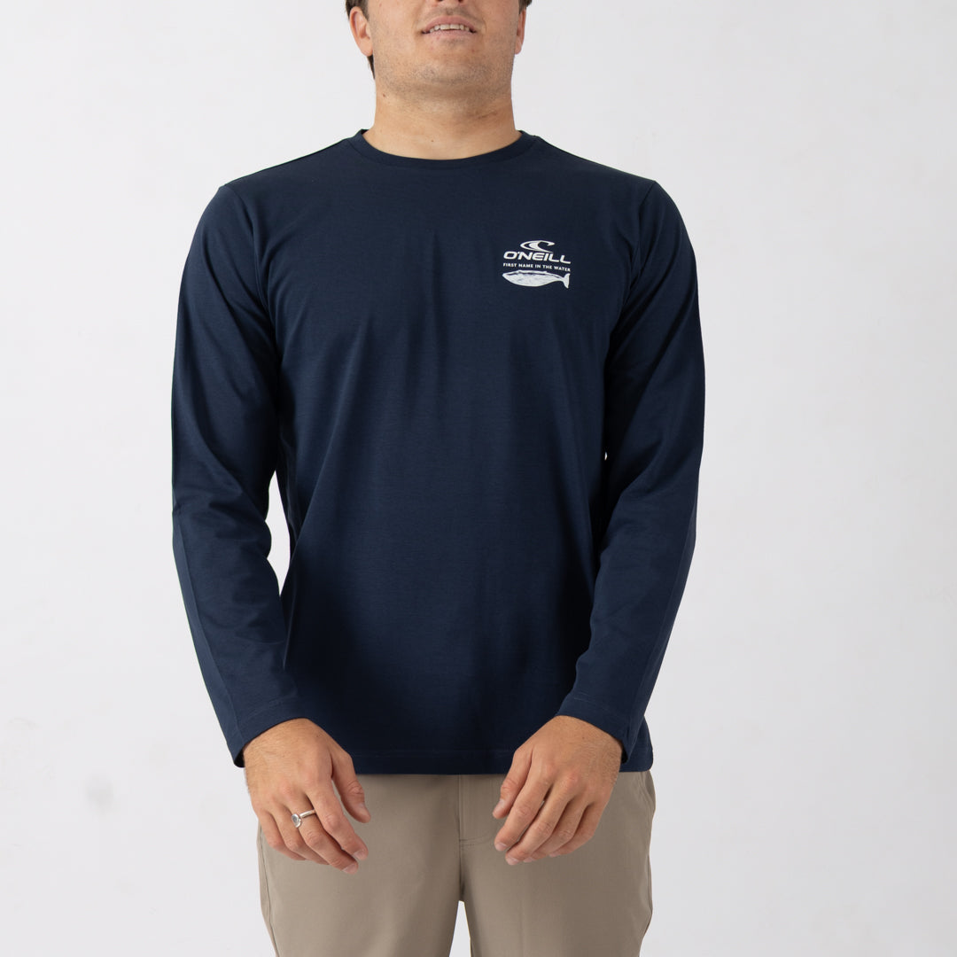 everyone logo long sleeve teeネイビー XL O'NEILL MENS MOBY LS T-SHIRT – O'Neill