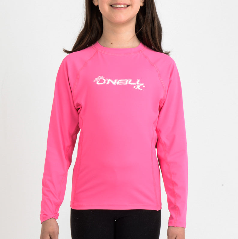 Girls Long Sleeve Rash Vest