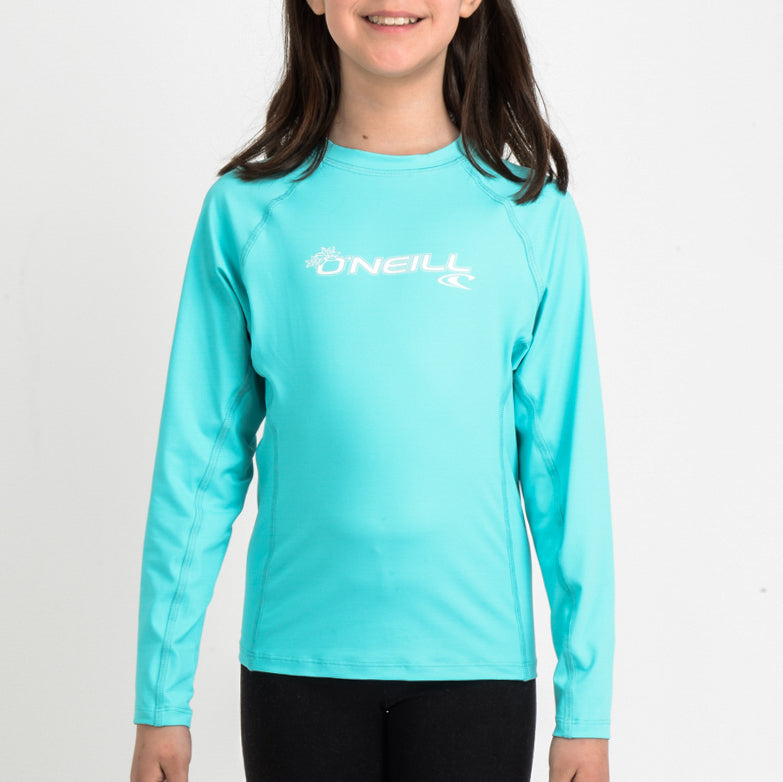 Girls Long Sleeve Rash Vest