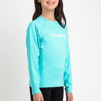 Girls Long Sleeve Rash Vest
