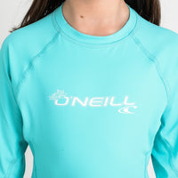 Girls Long Sleeve Rash Vest