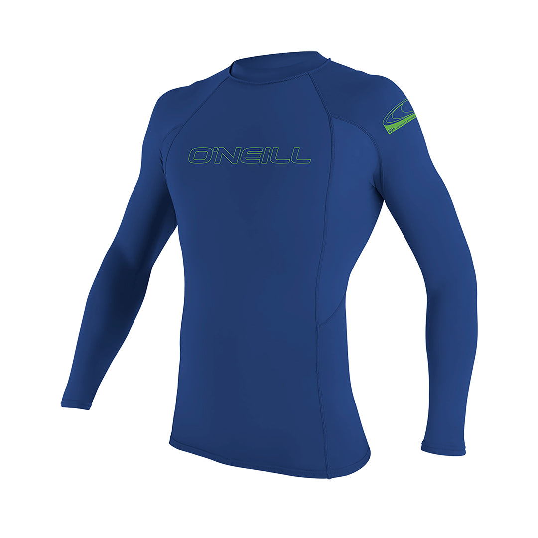 YOUTH BASIC SKINS 50+ L/S RASH GUARD