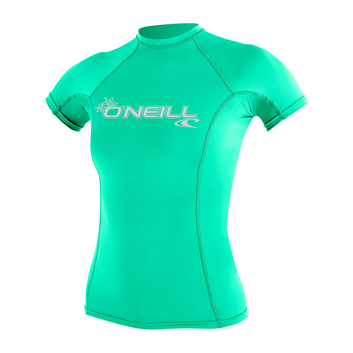 WOMEN'S BASIC 50+ S/S RASH GUARD