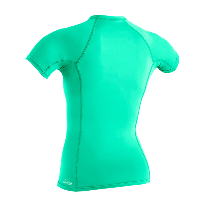 WOMEN'S BASIC 50+ S/S RASH GUARD
