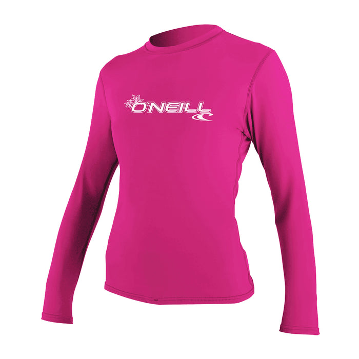 WOMEN'S BASIC 50+ L/S SUN SHIRT
