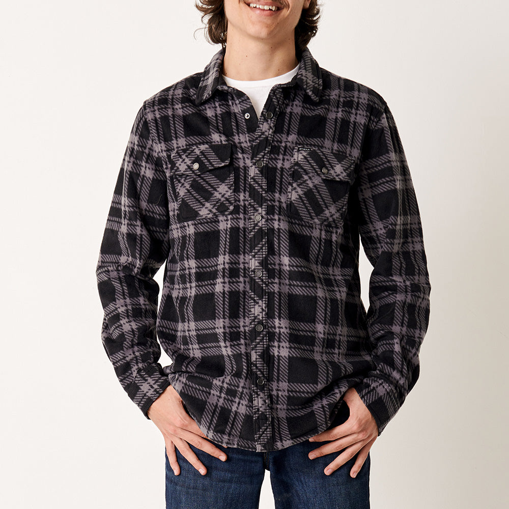 Glacier Plaid Superfleece Flannel Jacket – O'Neill