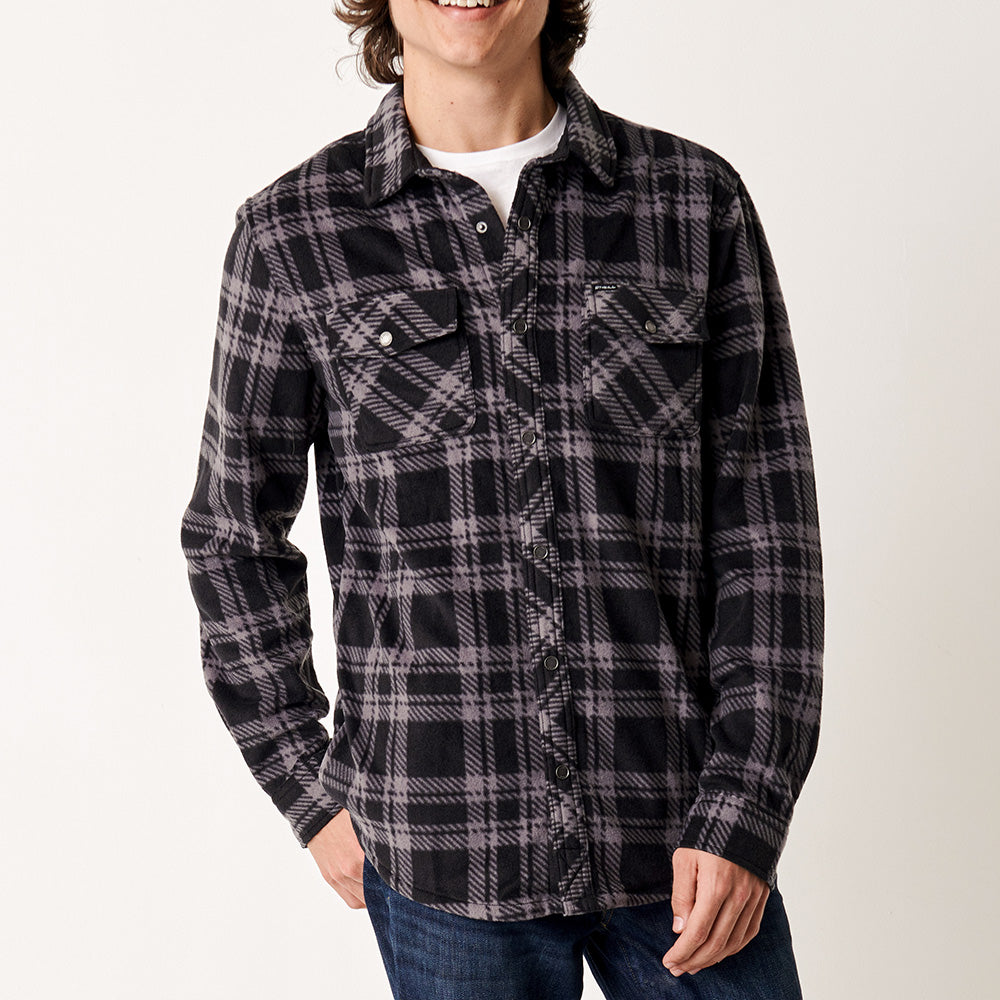 Glacier Plaid Superfleece Flannel Jacket – O'Neill