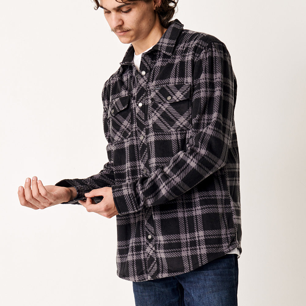Glacier Plaid Superfleece Flannel Jacket – O'Neill