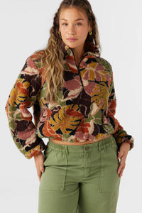 WOMENS KACEY HIGH PILE FLEECE PULLOVER