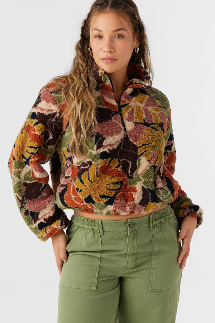 WOMENS KACEY HIGH PILE FLEECE PULLOVER