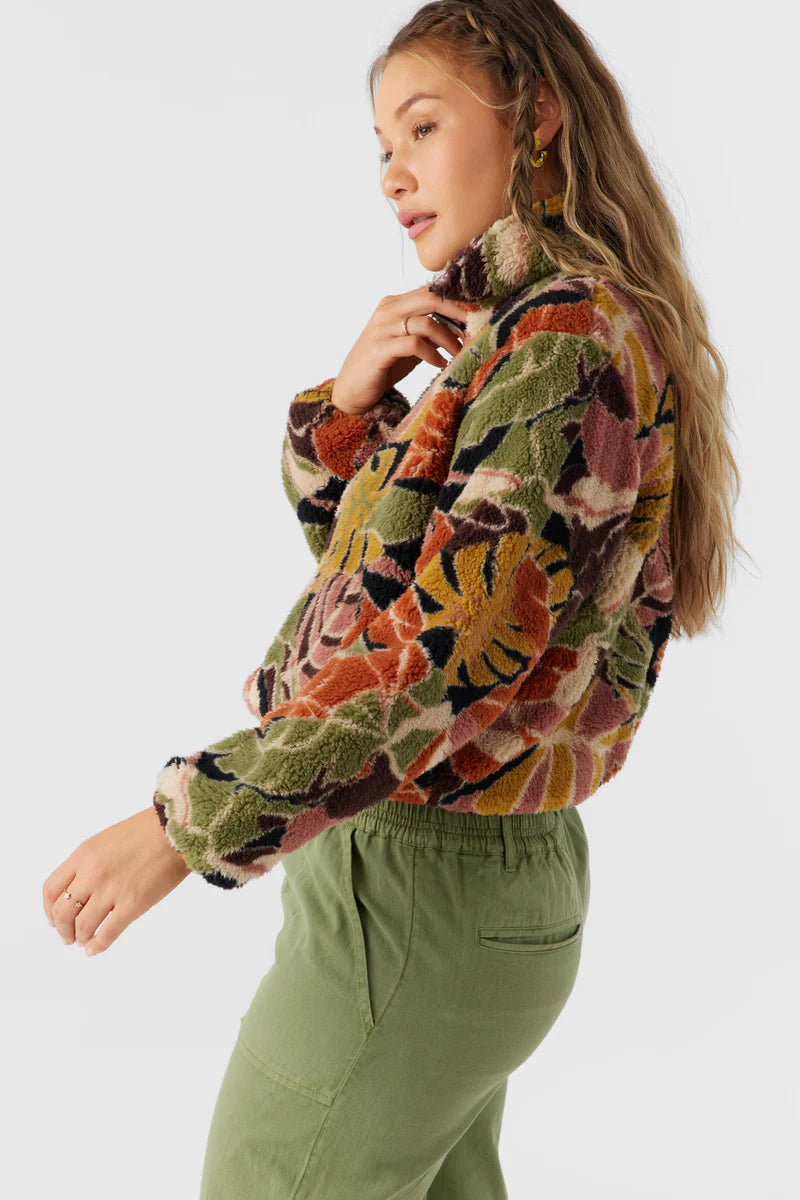 WOMENS KACEY HIGH PILE FLEECE PULLOVER