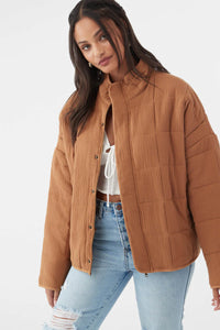 WOMENS MABELINE QUILTED JACKET