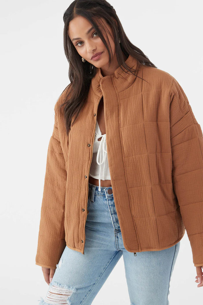 WOMENS MABELINE QUILTED JACKET