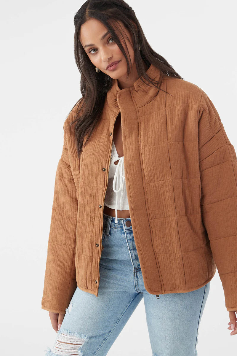WOMENS MABELINE QUILTED JACKET