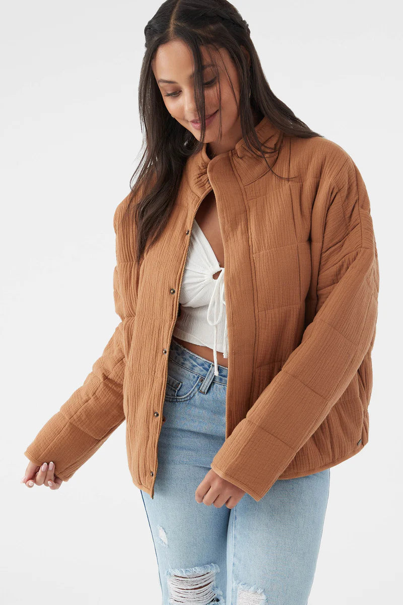 WOMENS MABELINE QUILTED JACKET