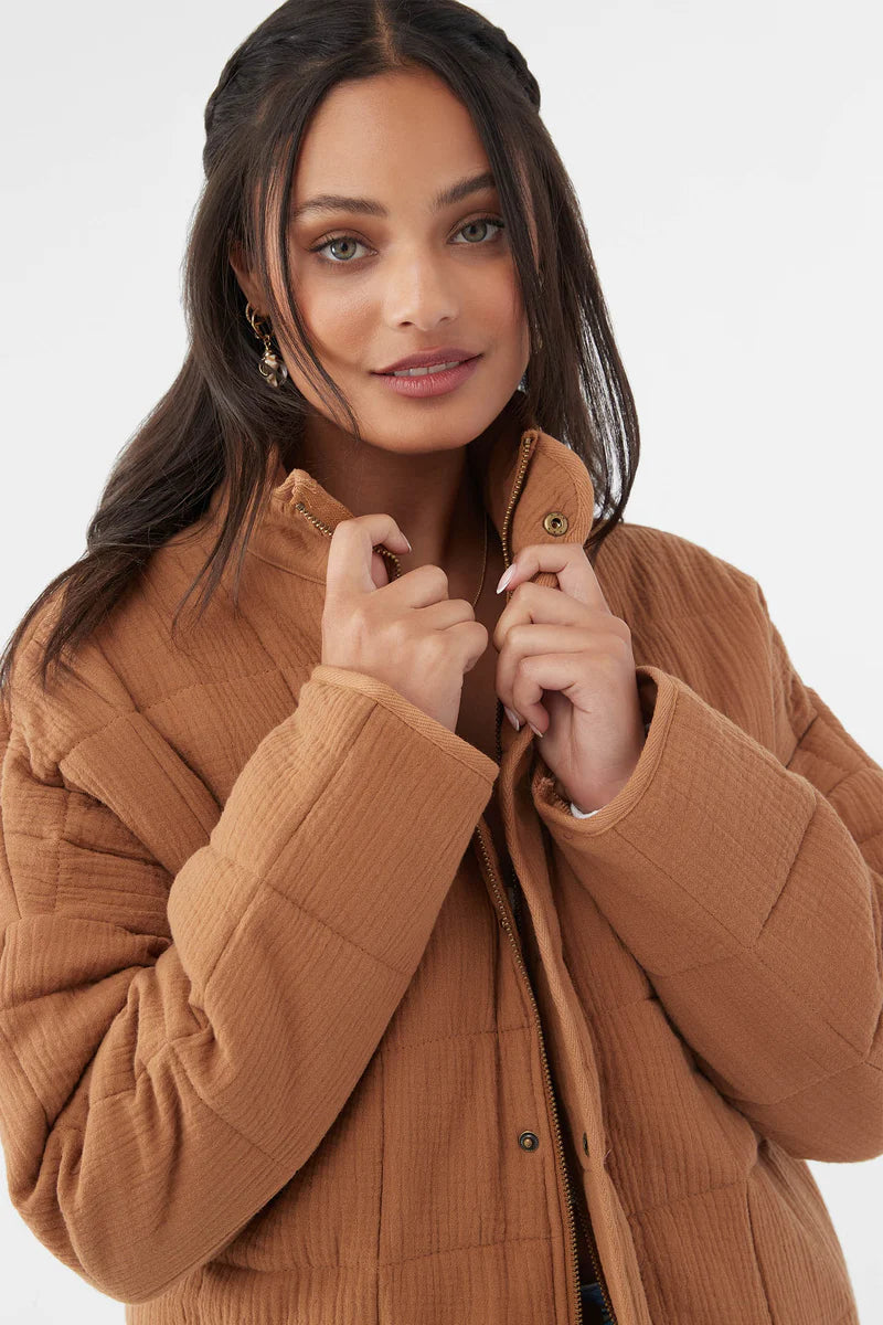WOMENS MABELINE QUILTED JACKET
