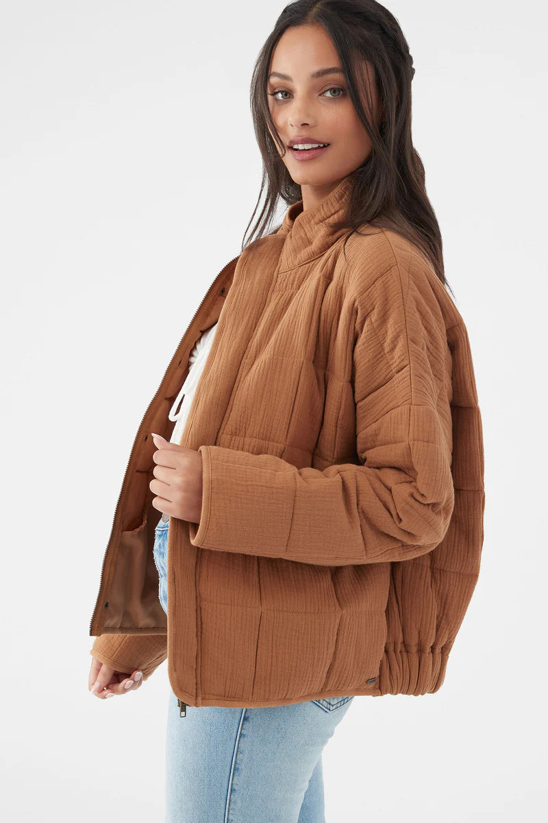 WOMENS MABELINE QUILTED JACKET
