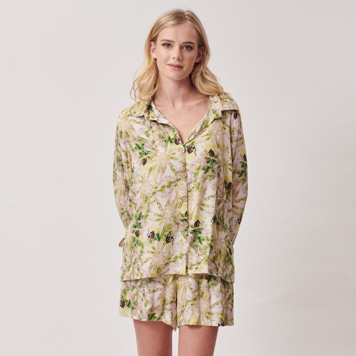 Women's Button Up Beach Vintage Shirt