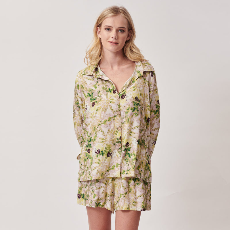 Women's Button Up Beach Vintage Shirt