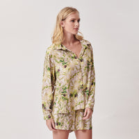 Women's Button Up Beach Vintage Shirt