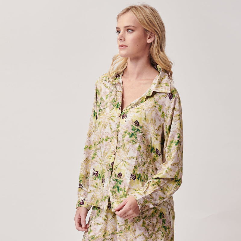 Women's Button Up Beach Vintage Shirt