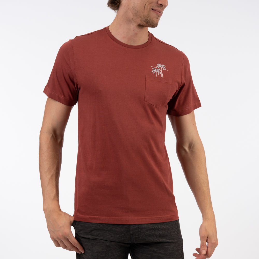 Palm Peeks Tee