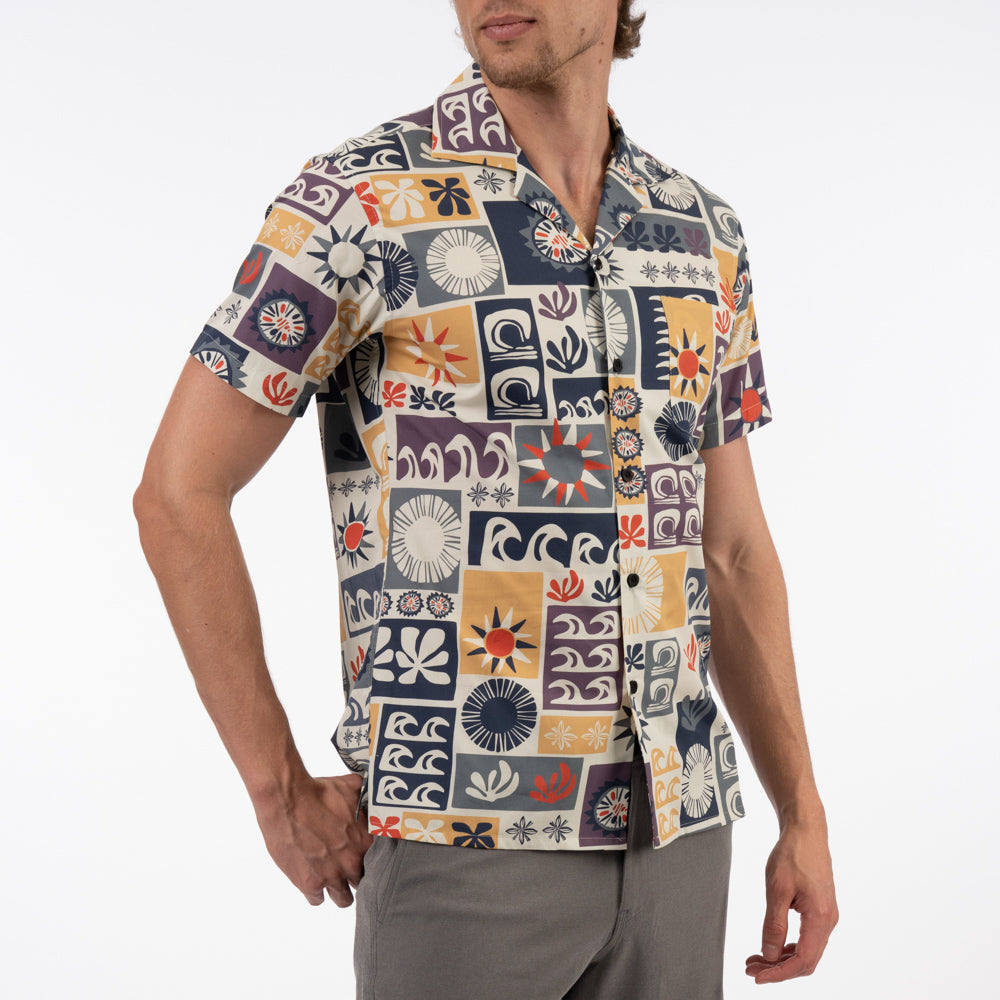 Block Print Woven Shirt