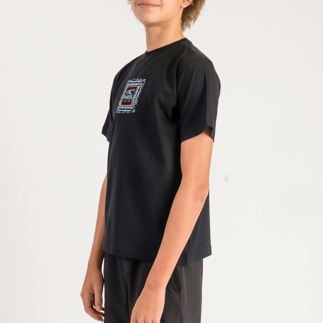 BOYS PATTERN SS T-SHIRT