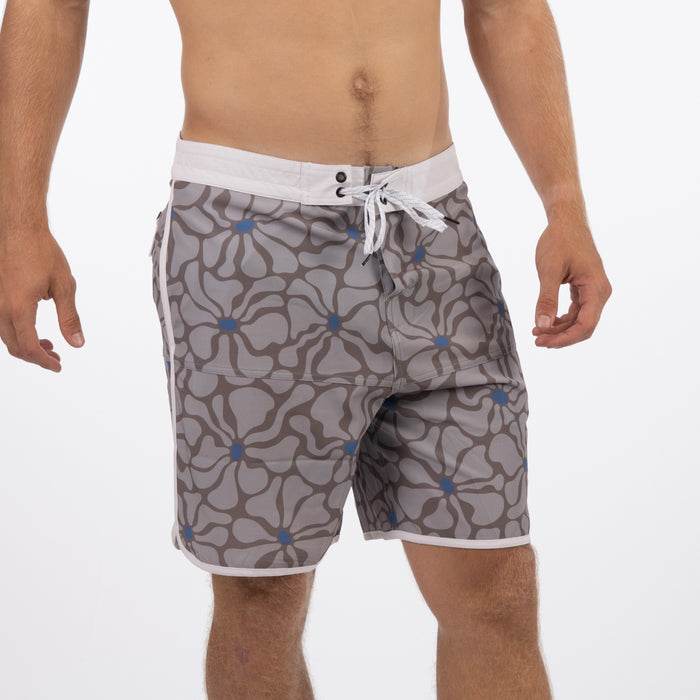 Block Scallop Boardshort