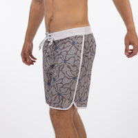Block Scallop Boardshort