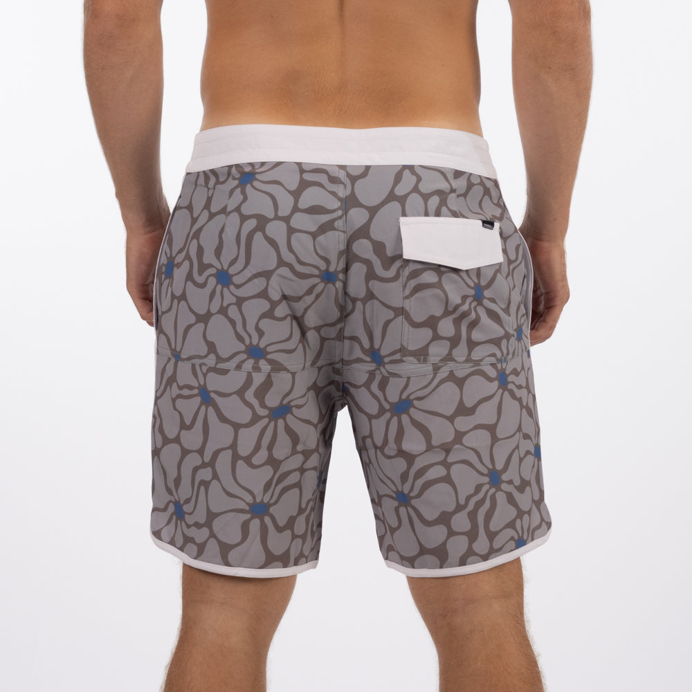 Block Scallop Boardshort