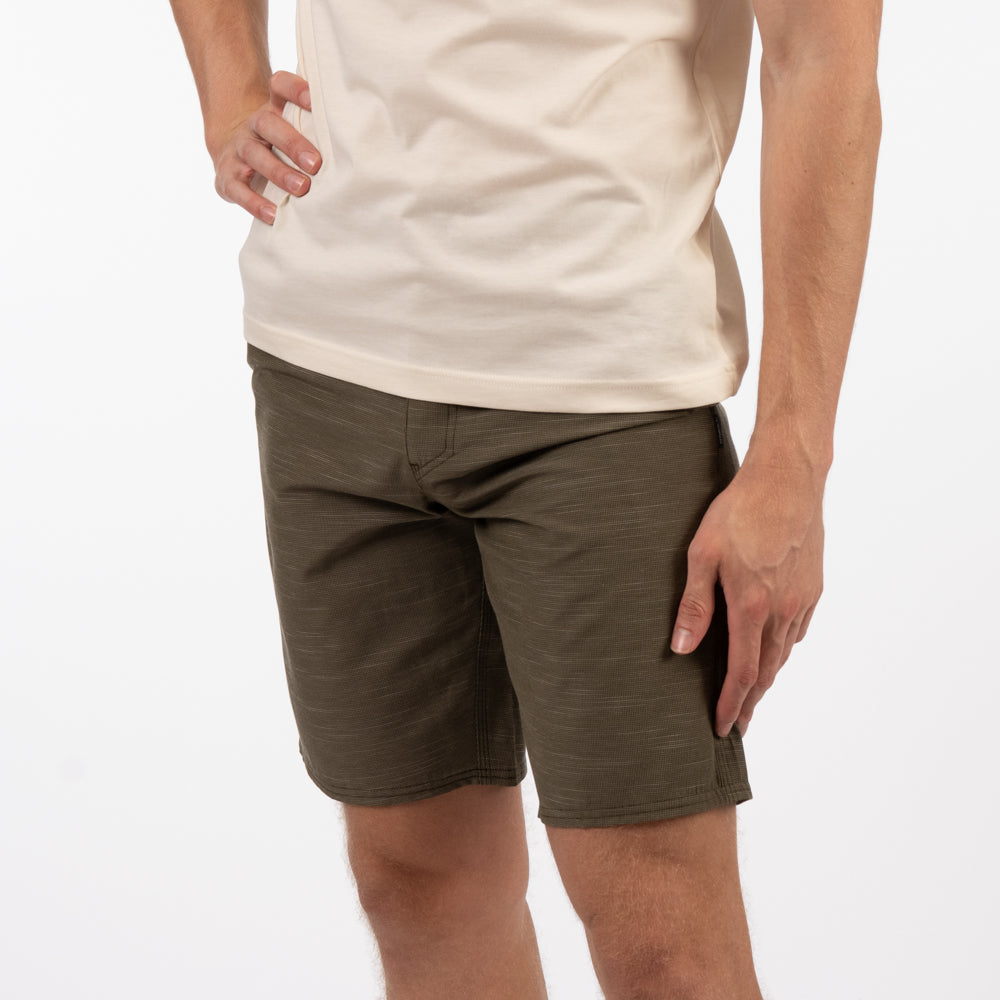 Portola Slub Check 20" Shorts