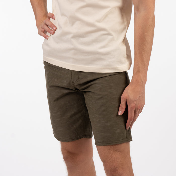 Portola Slub Check 20" Shorts