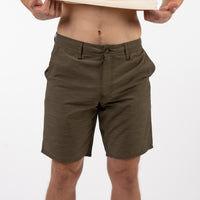 Portola Slub Check 20" Shorts