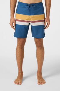 Cruzer Stripe Scallop 18" Boardshort