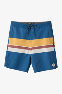 Cruzer Stripe Scallop 18" Boardshort