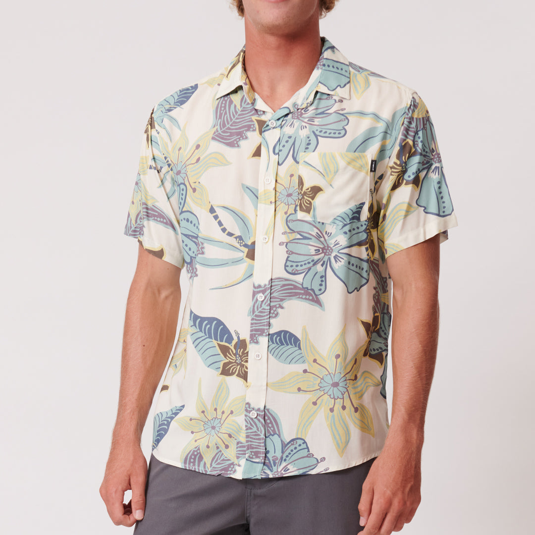 Eco Floral Short Sleeve Shirt