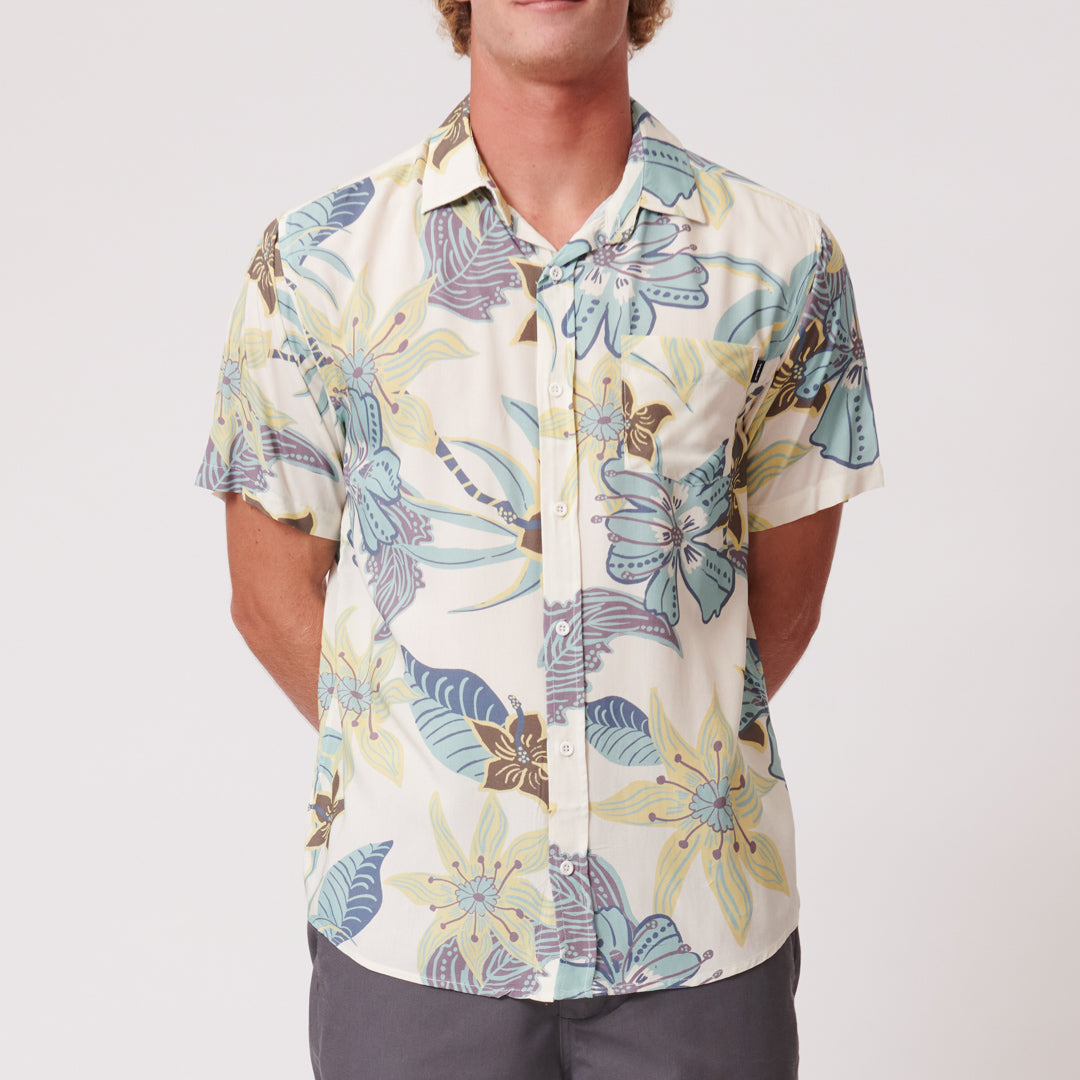 Eco Floral Short Sleeve Shirt