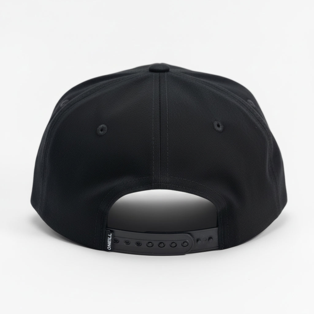Black cap on a white background
