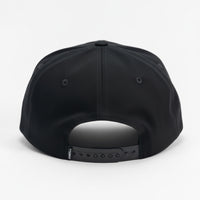 Black cap on a white background